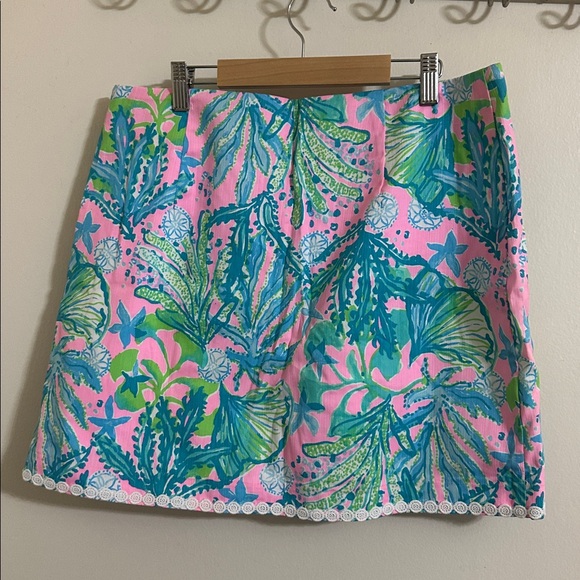 NWT Lilly Pulitzer Mandevilla Baby Scalloped Patty Skort size 12 - Picture 5 of 5